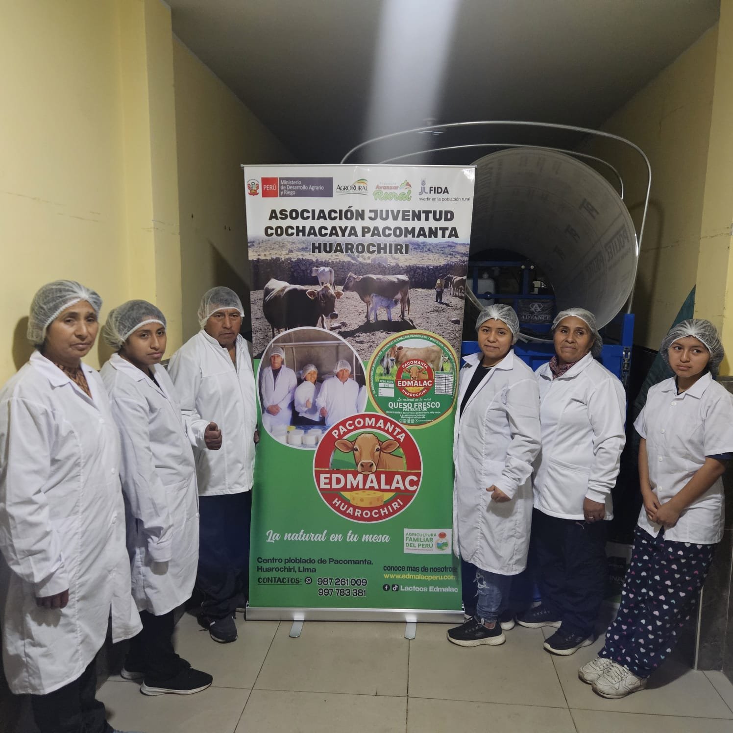 Equipo EDMALAC - Asociación Juventud Cochacaya Pacomanta